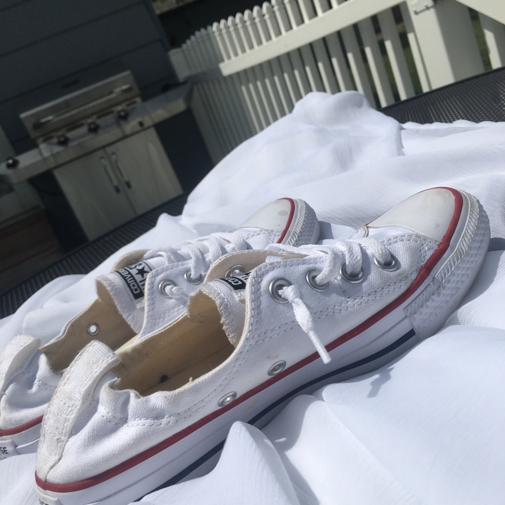 White Converse